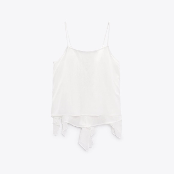 ZARA Ruffled Top - Picture 4 of 6